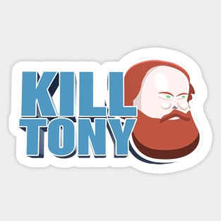 William Montgomery - Kill Tony Fan Design Sticker